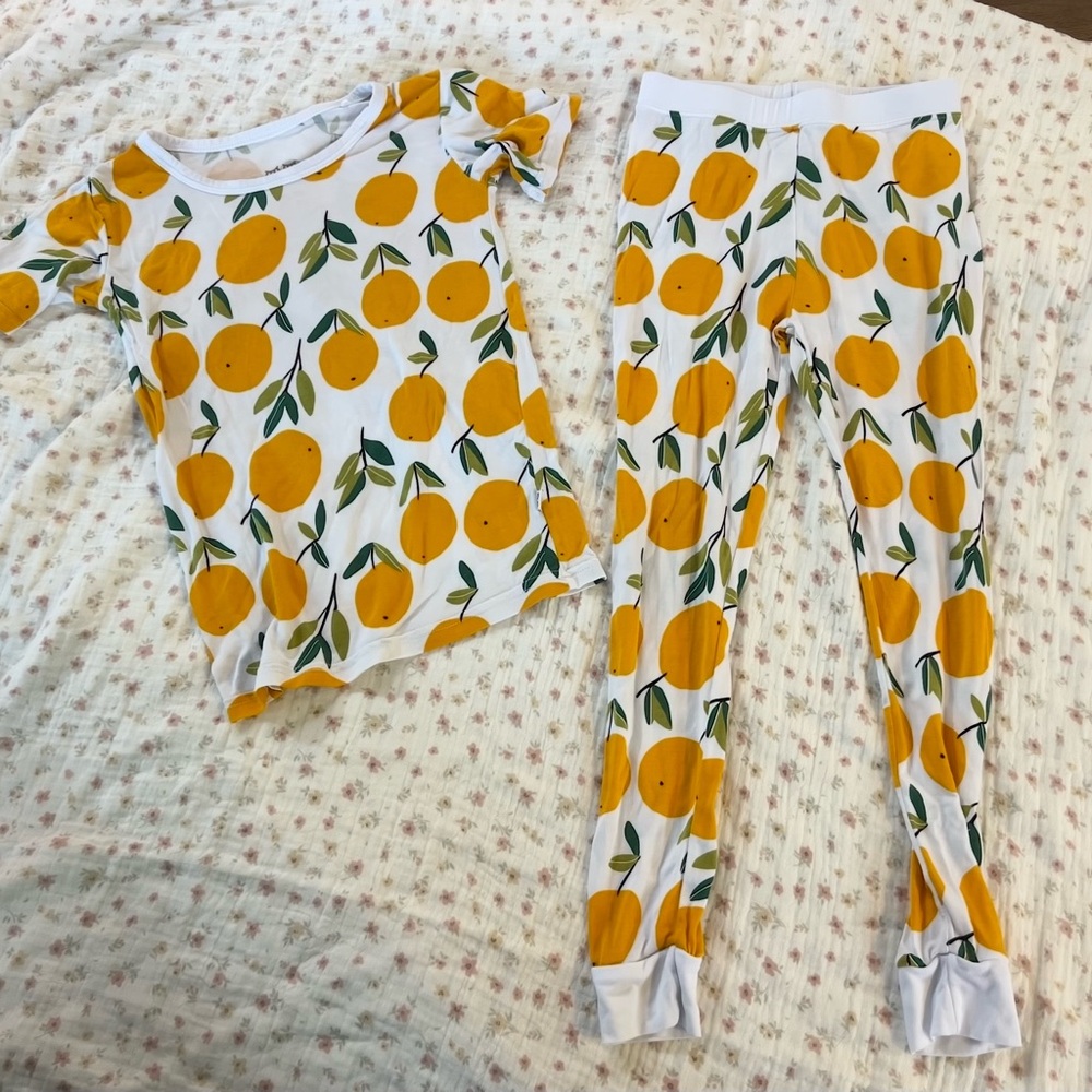 Little Sleepies Clementines 4t